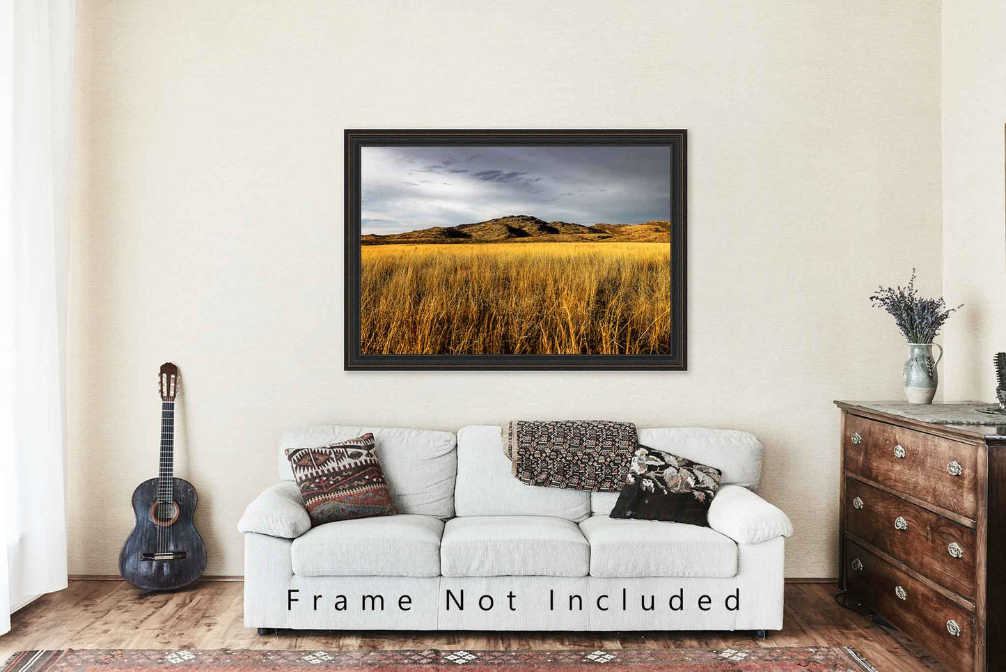 Great Plains Photo Print | Wichita Mountains Picture | Oklahoma Wall Art | Landscape Photography | Western Decor