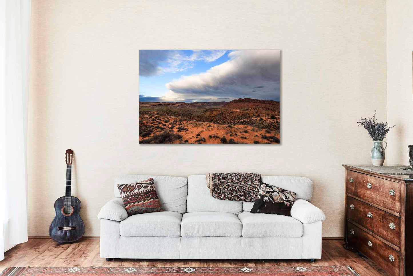 Desert Landscape Metal Print | Arches National Park Photography | Moab Utah Wall Art | Southwest Photo | Western Decor | Ready to Hang