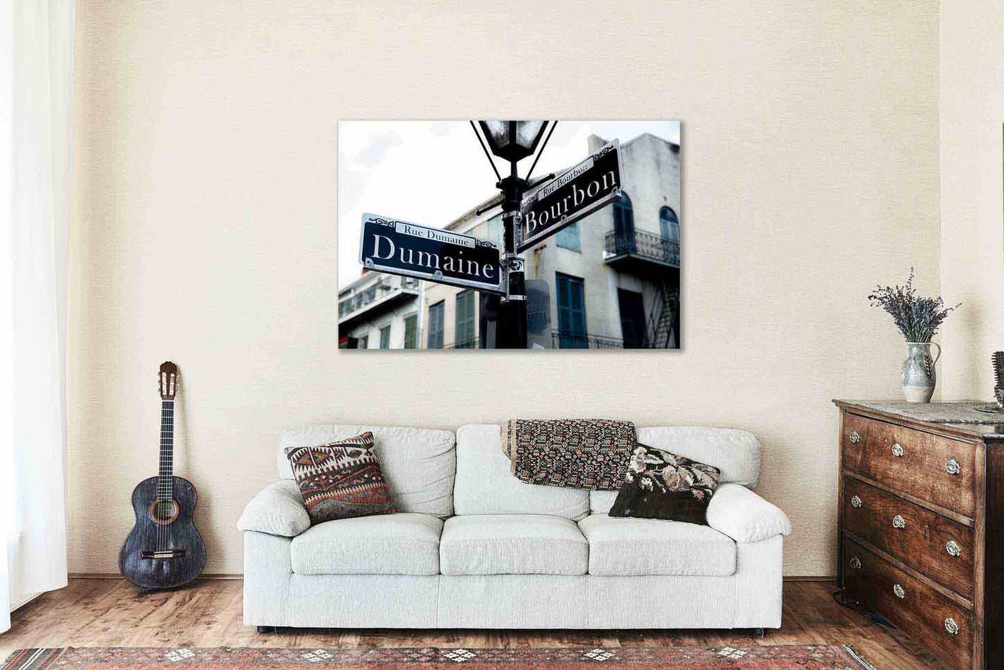 French Quarter Metal Print | Bourbon Street Sign Photography | New Orleans Wall Art | Louisiana Photo | Urban Decor | Ready to Hang