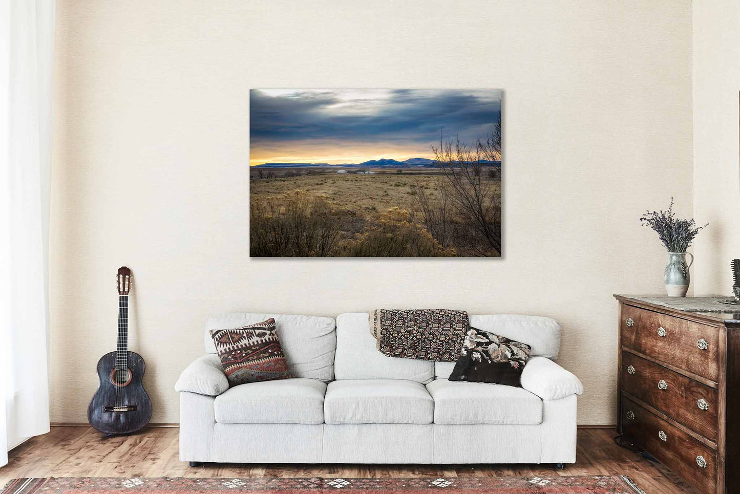 Forever West | Sunrise Over Mountains Metal Print Wall Art | Raton New Mexico Landscape Photography