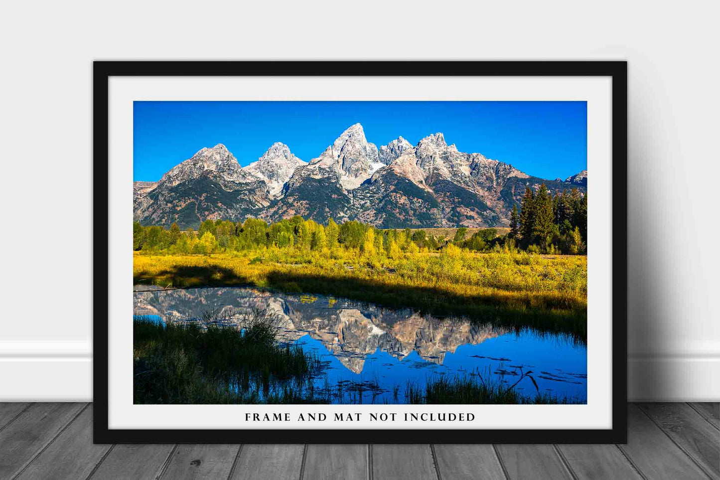 Grand Teton Photography Print | National Park Picture | Wyoming Wall Art | Rocky Mountain Photo| Nature Decor | Not Framed