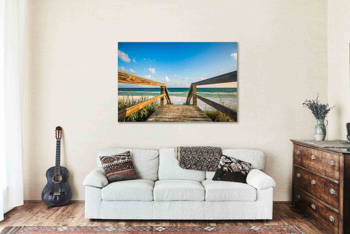 Boardwalk Metal Print | Coastal Photography | Gulf Coast Wall Art | Florida Photo | Beach Decor | Ready to Hang