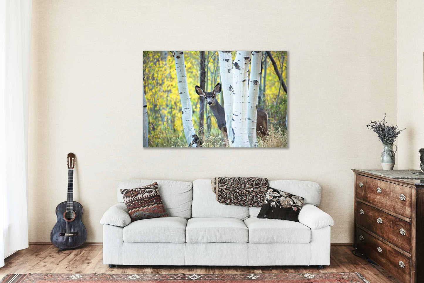 Mule Deer Canvas | Wildlife Gallery Wrap | Rocky Mountain Photography | Colorado Wall Art | Western Decor | Ready to Hang
