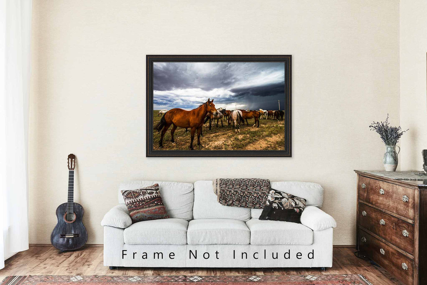 Horse Photography Print | Equine Picture | Farm and Ranch Wall Art | Oklahoma Photo | Western Decor | Not Framed