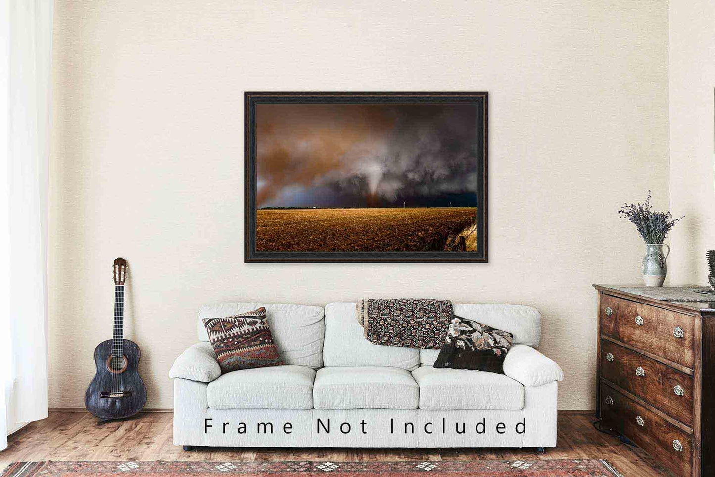 Tornado Metal Print | Storm Photography | Thunderstorm Wall Art | Texas Photo | Weather Decor | Ready to Hang