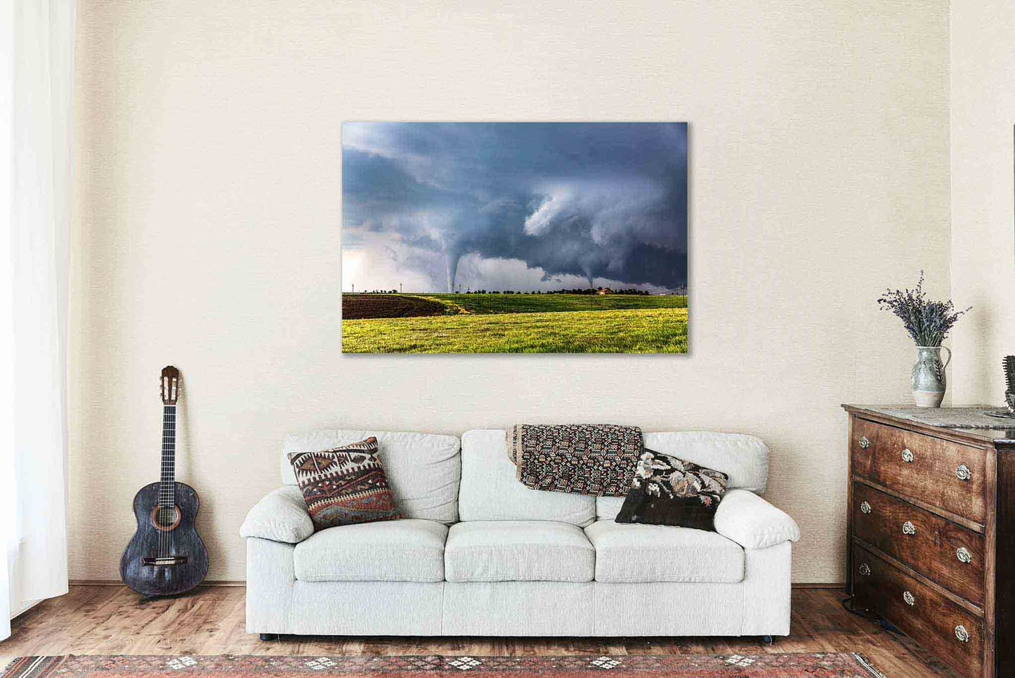 Tornado Metal Print | Storm Photography | Extreme Weather Wall Art | Kansas Photo | Nature Decor | Ready to Hang