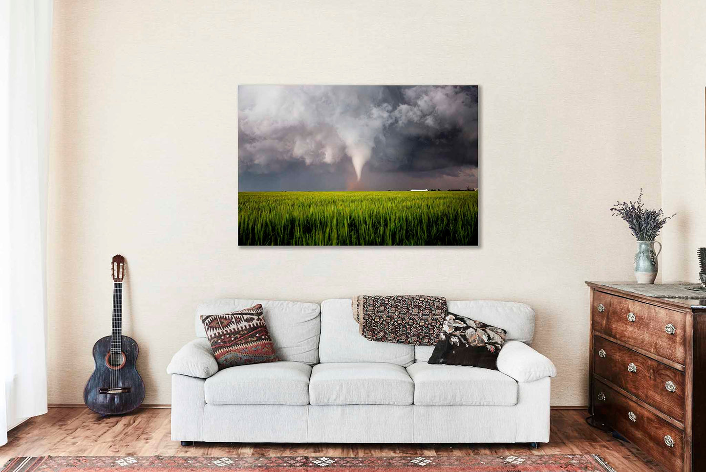 Tornado Canvas | Twister Gallery Wrap | Storm Photography | Texas Wall Art | Weather Decor | Ready to Hang