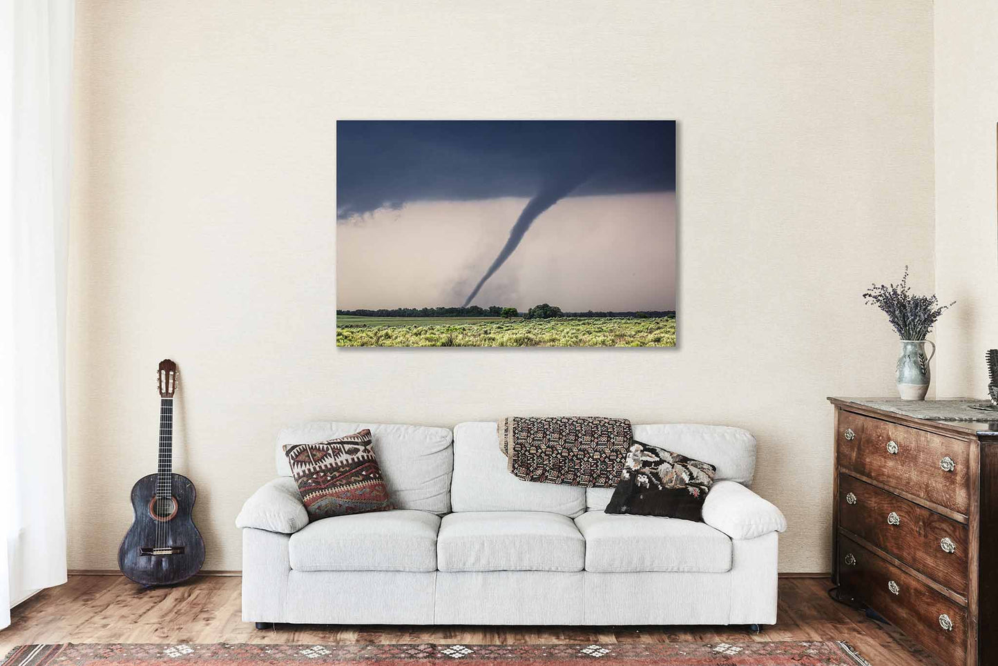 Tornado Metal Print | Twister Photography | Storm Wall Art | Oklahoma Photo | Extreme Weather Decor | Ready to Hang