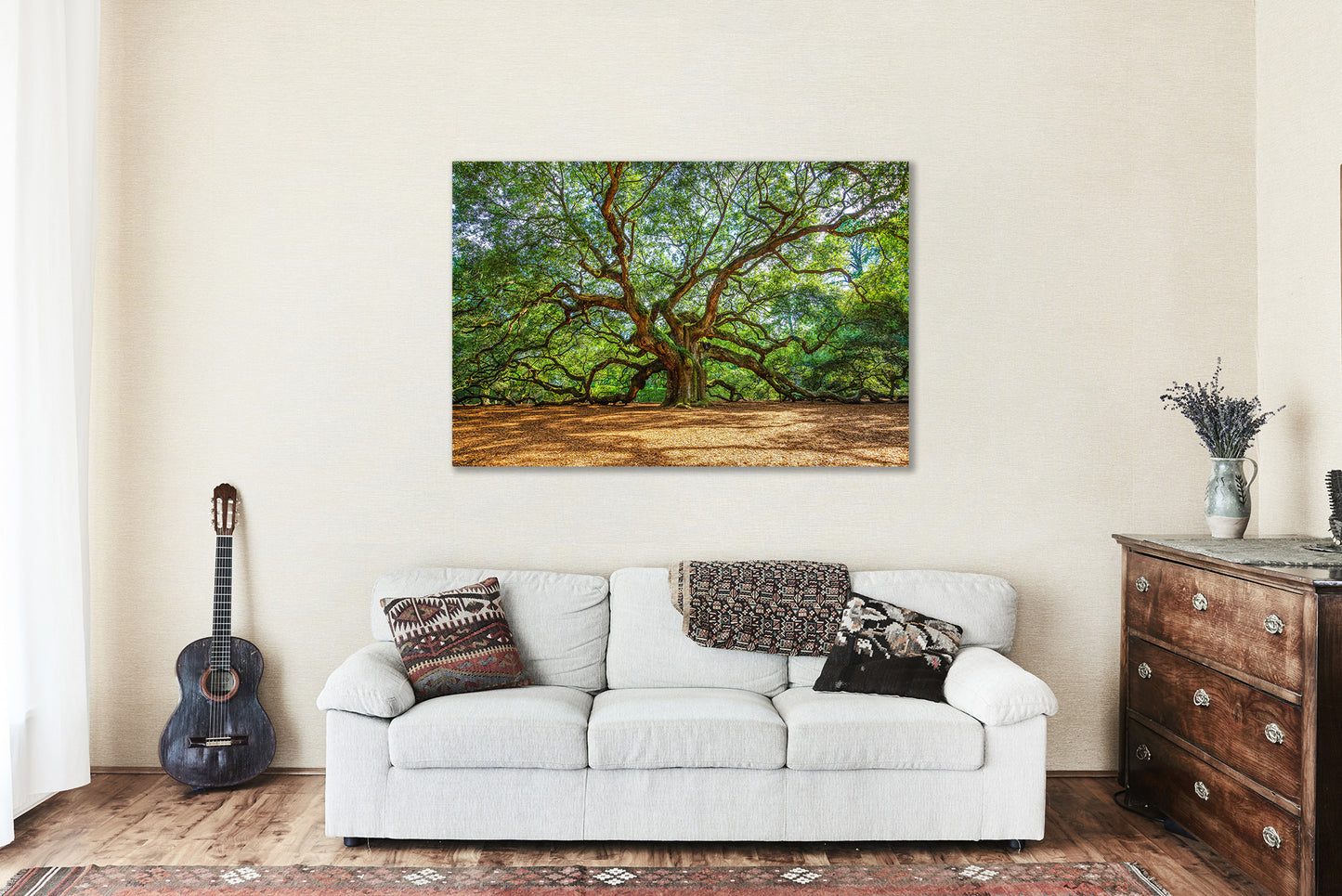 Angel Oak Tree Canvas | Lowcountry Gallery Wrap | Charleston South Carolina Photography | Southern Wall Art | Nature Decor | Ready to Hang
