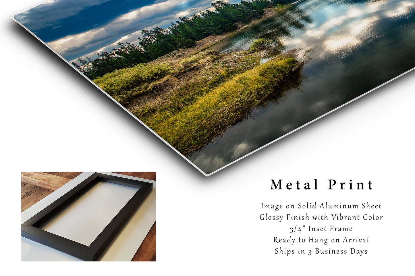 Snake River Metal Print | Rocky Mountain Photography | Grand Teton National Park Wall Art | Wyoming Photo | Nature Decor | Ready to Hang