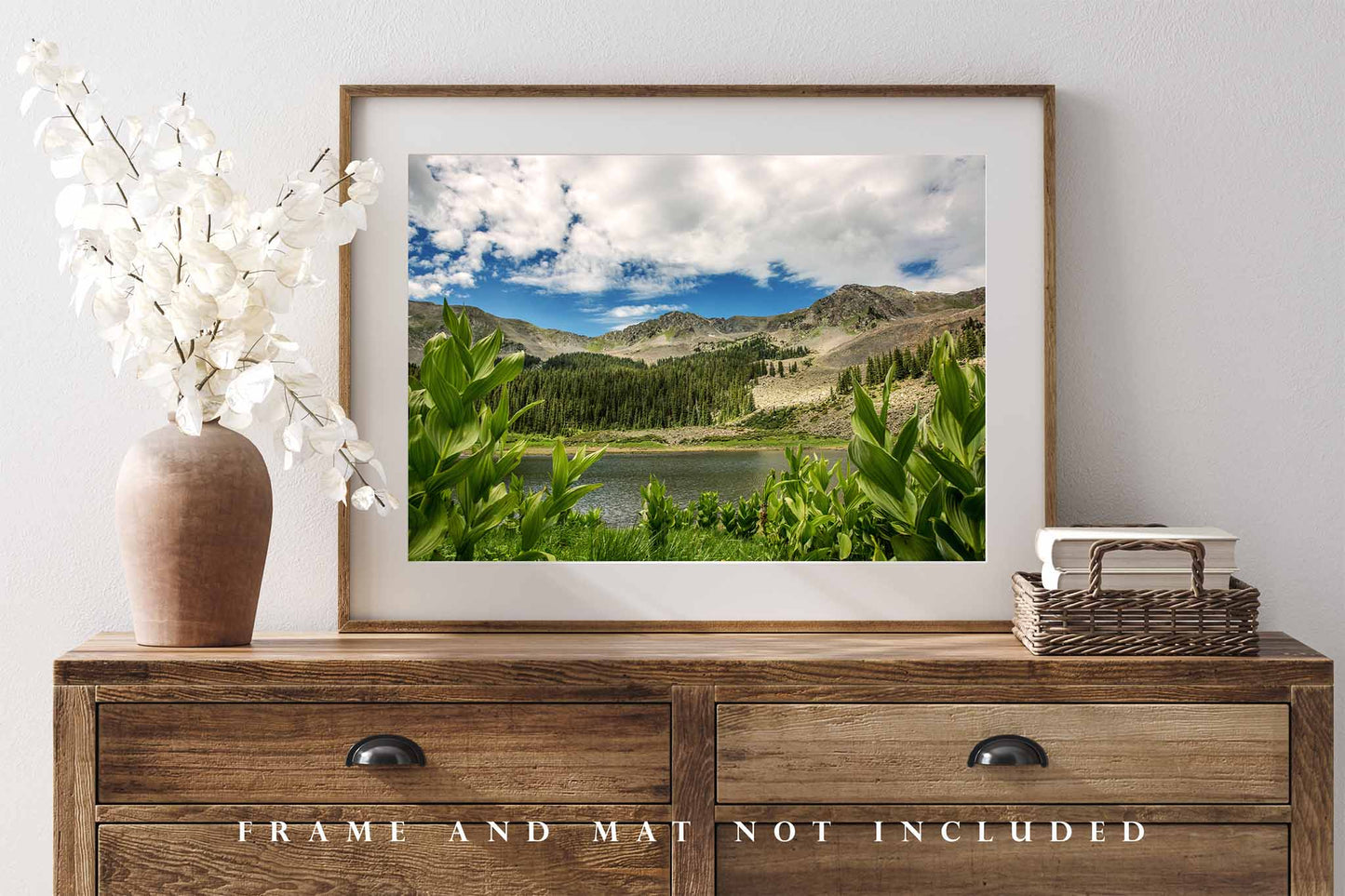 Williams Lake Photography Print | Taos Ski Valley Picture | Rocky Mountain Wall Art | New Mexico Landscape Photo | Nature Decor | Not Framed