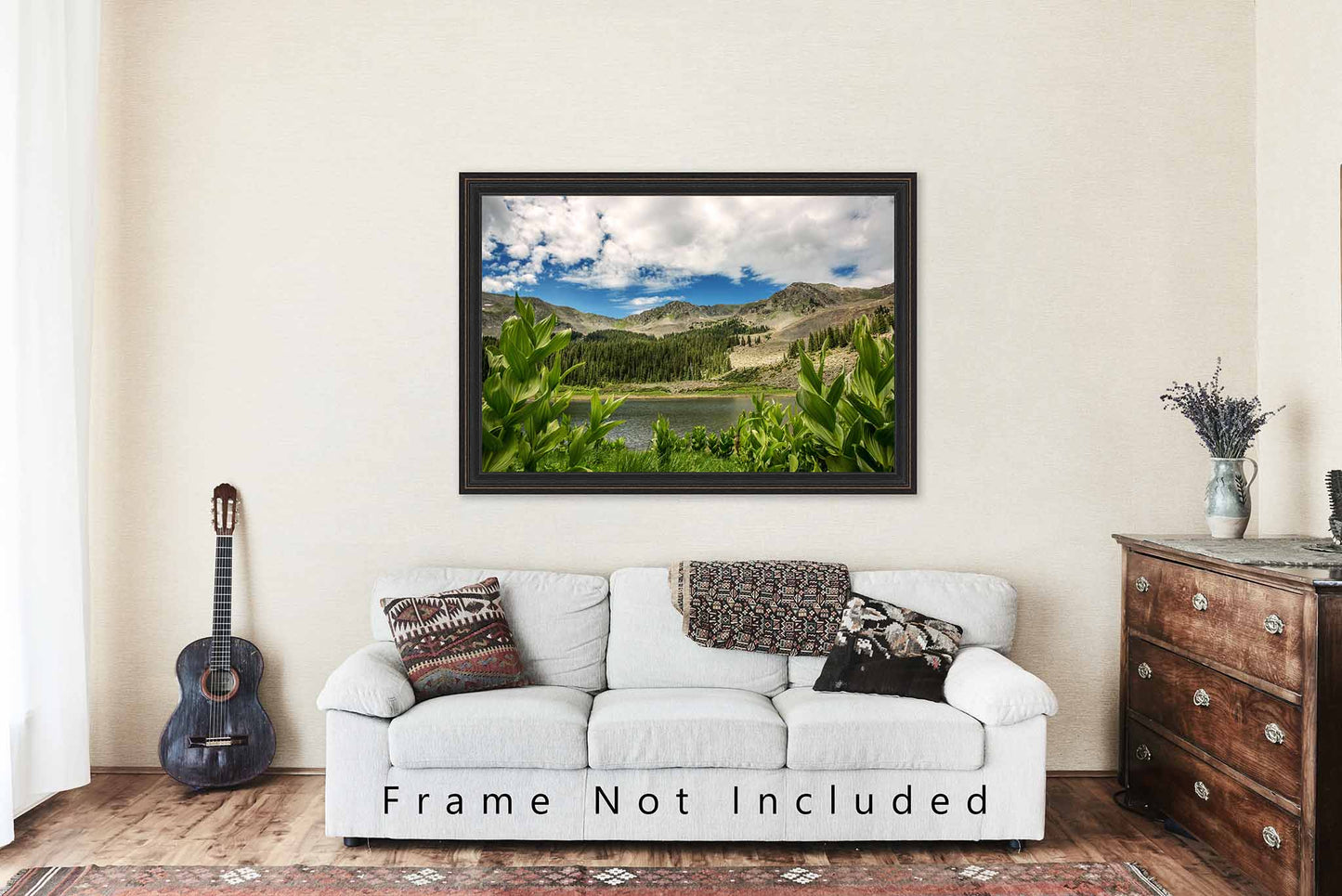 Williams Lake Photography Print | Taos Ski Valley Picture | Rocky Mountain Wall Art | New Mexico Landscape Photo | Nature Decor | Not Framed