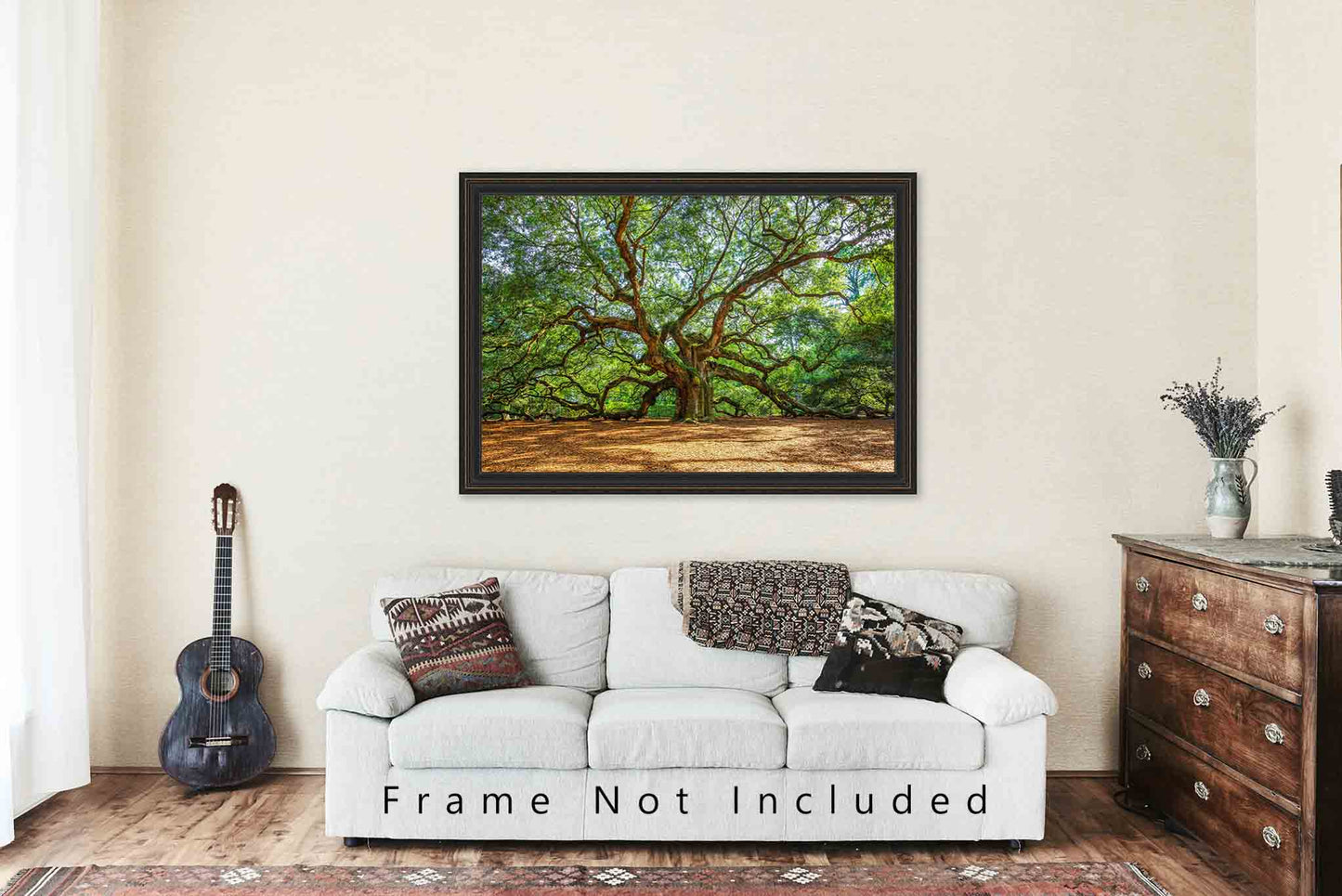 Southern Photo Print | Angel Oak Tree Picture | Charleston SC Wall Art | Nature Photography | South Carolina Decor