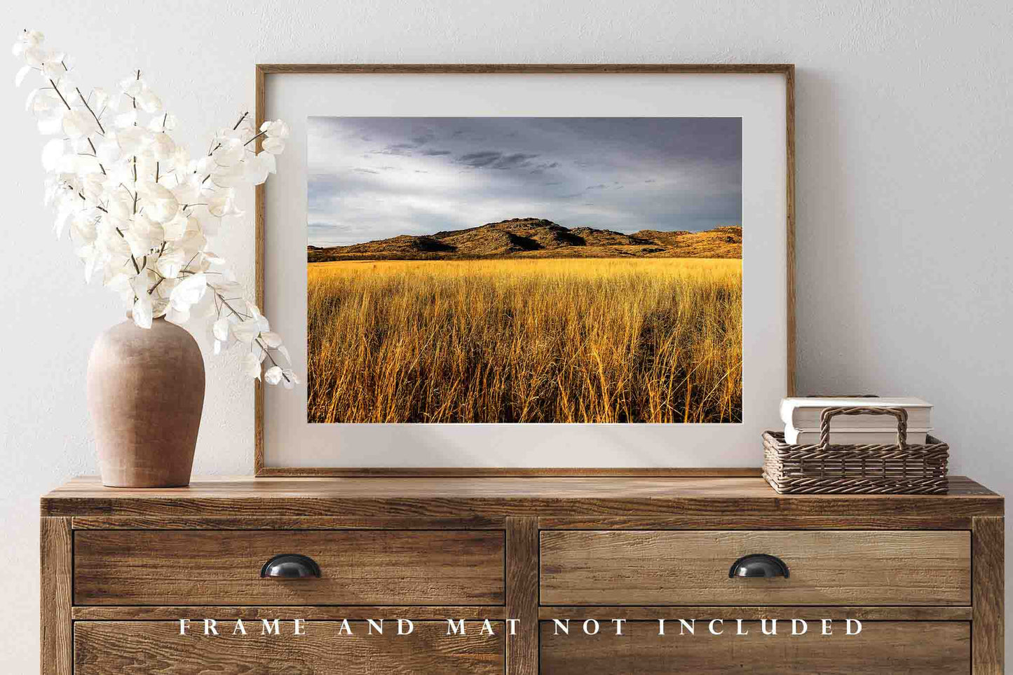 Great Plains Photo Print | Wichita Mountains Picture | Oklahoma Wall Art | Landscape Photography | Western Decor