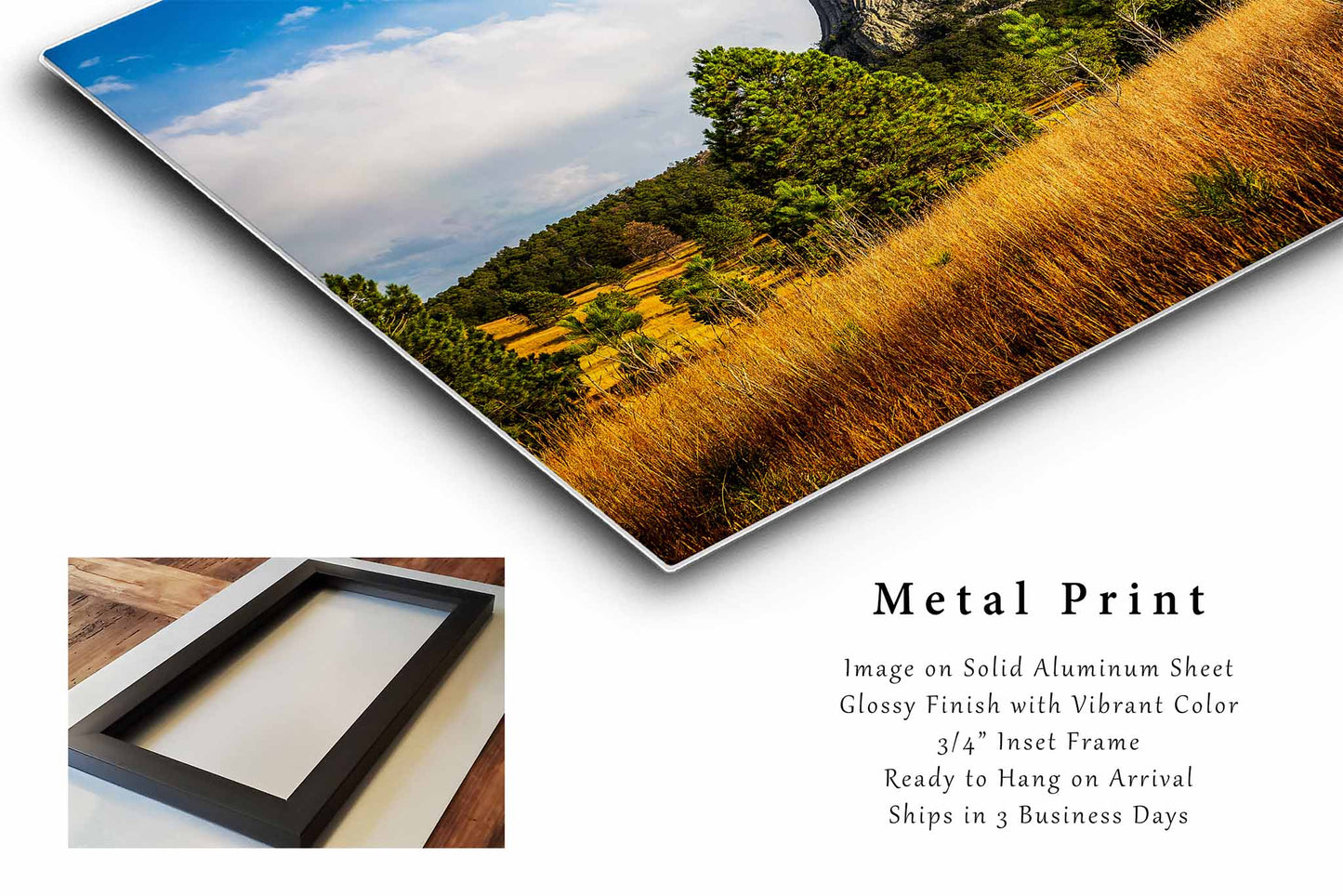 Devils Tower Metal Print | Black Hills Photography | National Monument Wall Art | Wyoming Landscape Photo | Nature Decor | Ready to Hang