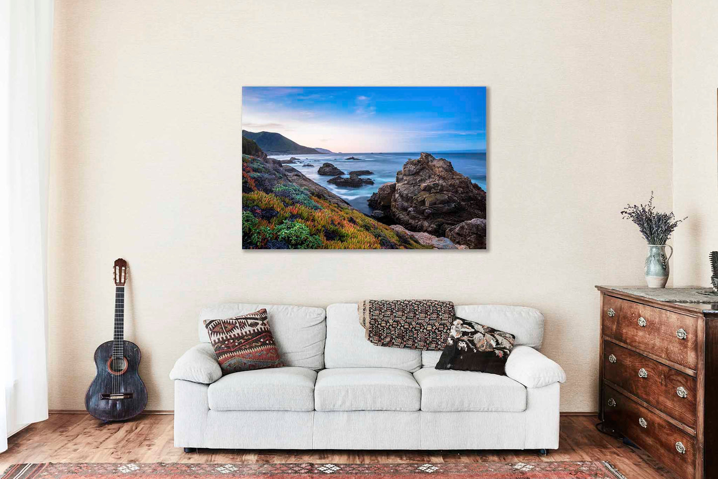 Big Sur Canvas | Pacific Coast Gallery Wrap | Highway 1 Photography | California Seascape Wall Art | Coastal Decor | Ready to Hang