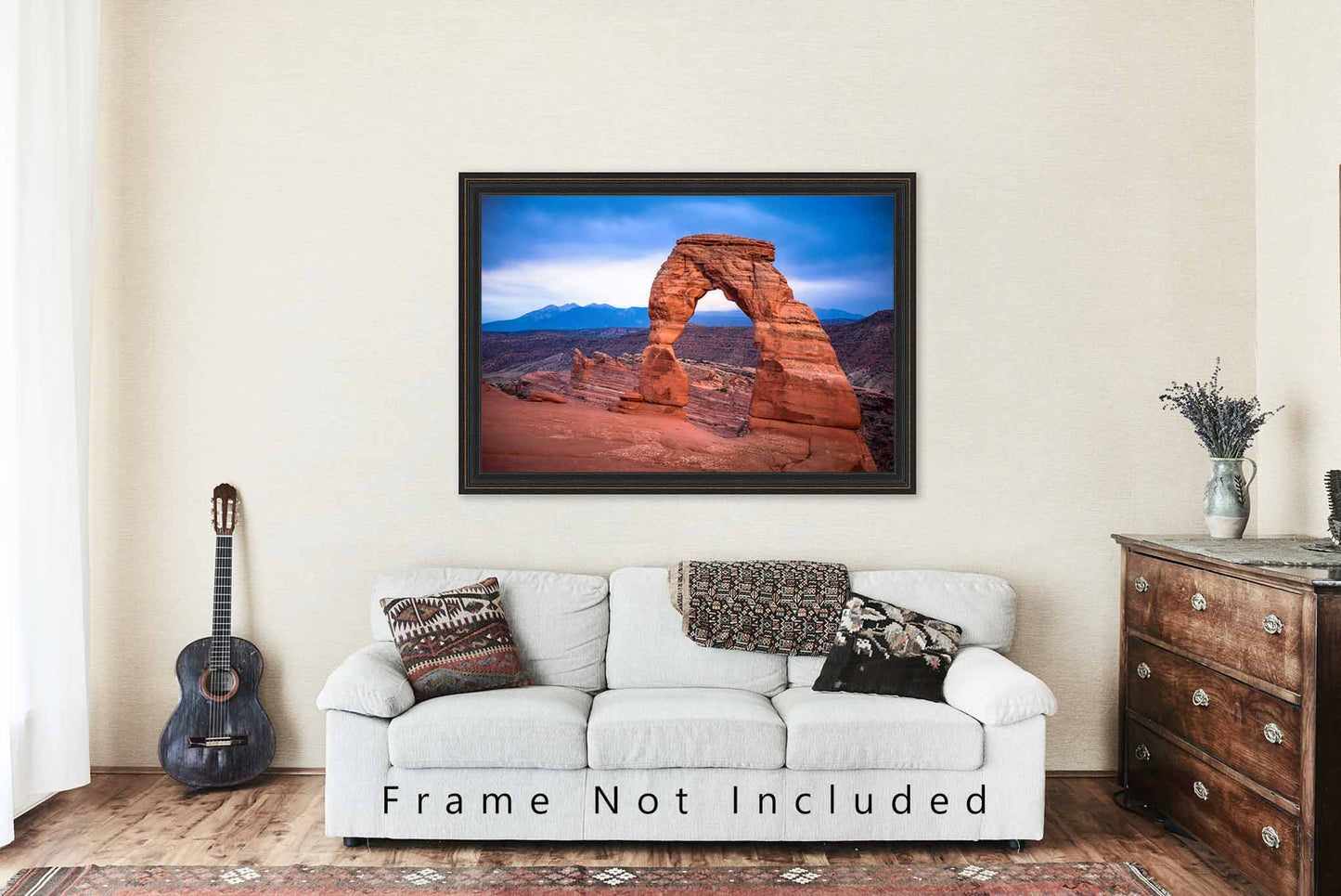 Delicate Arch Photography Print | Landscape Picture | Utah Wall Art | Western Photo | Nature Decor | Not Framed