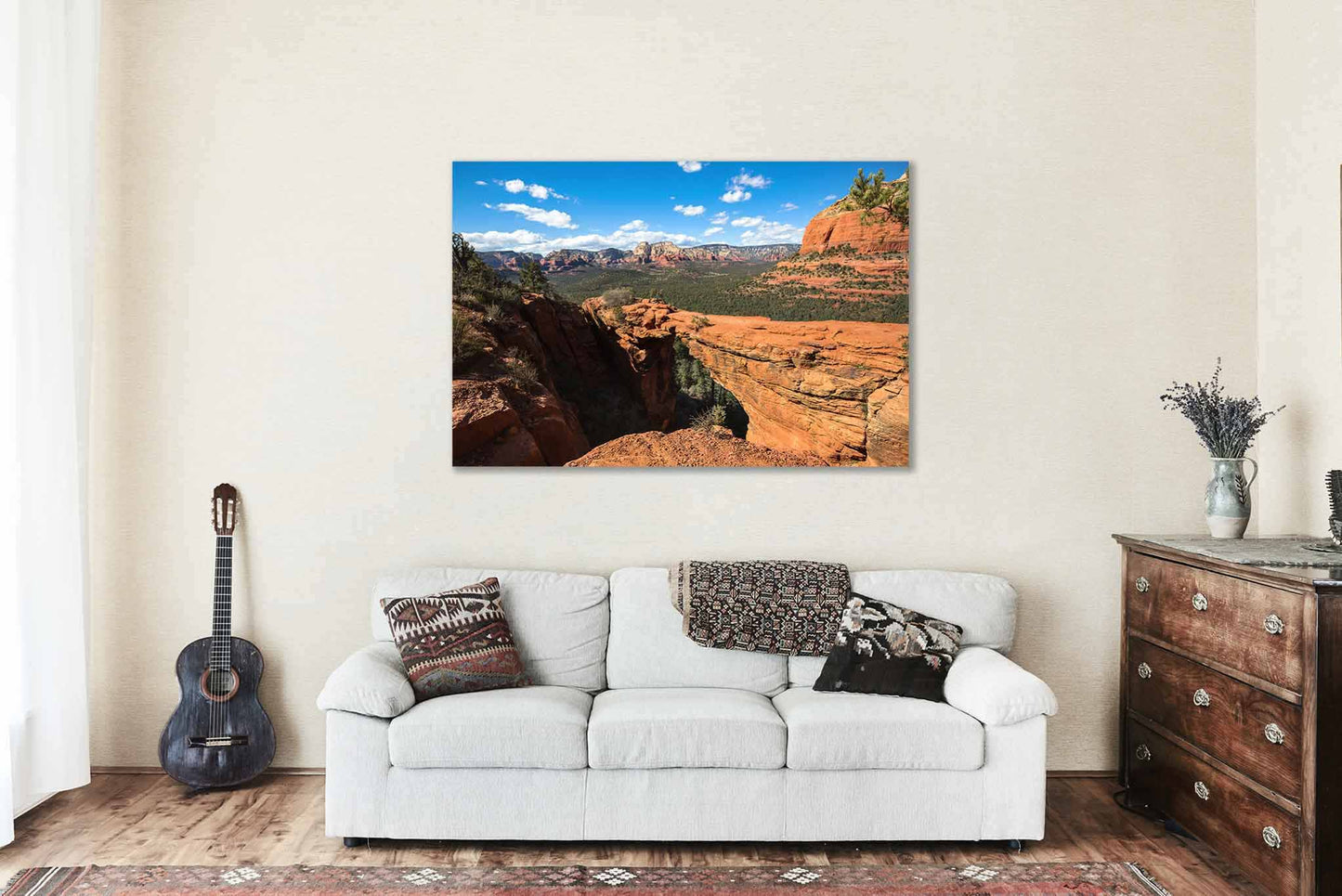 Devils Bridge Canvas | Sedona Gallery Wrap | Desert Photography | Arizona Landscape Wall Art | Southwest Decor | Ready to Hang