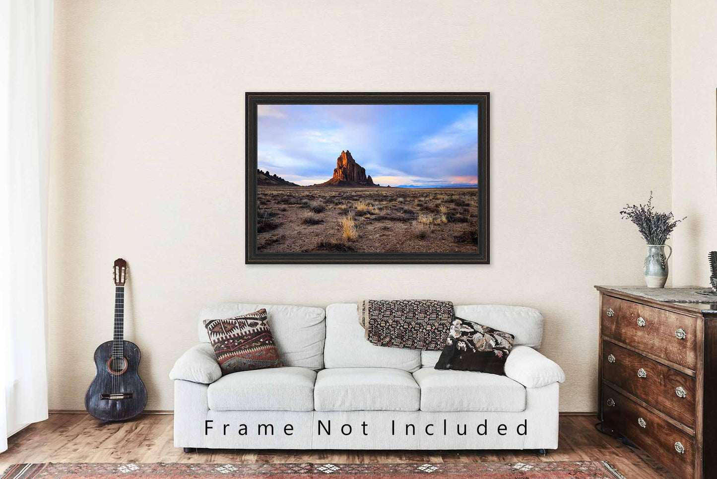 Shiprock Photography Print | Four Corners Picture | Navajo Land Wall Art | New Mexico Photo | Southwestern Decor | Not Framed