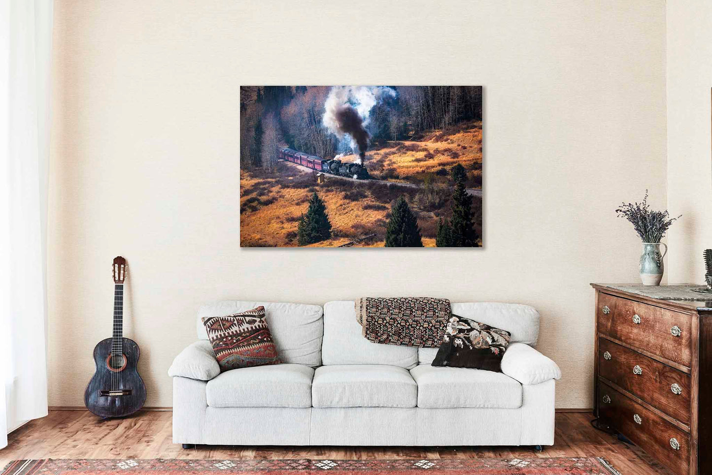 Train Metal Print | Steam Engine Photography | Locomotive Railfan Wall Art | Colorado Photo | Railroad Decor | Ready to Hang