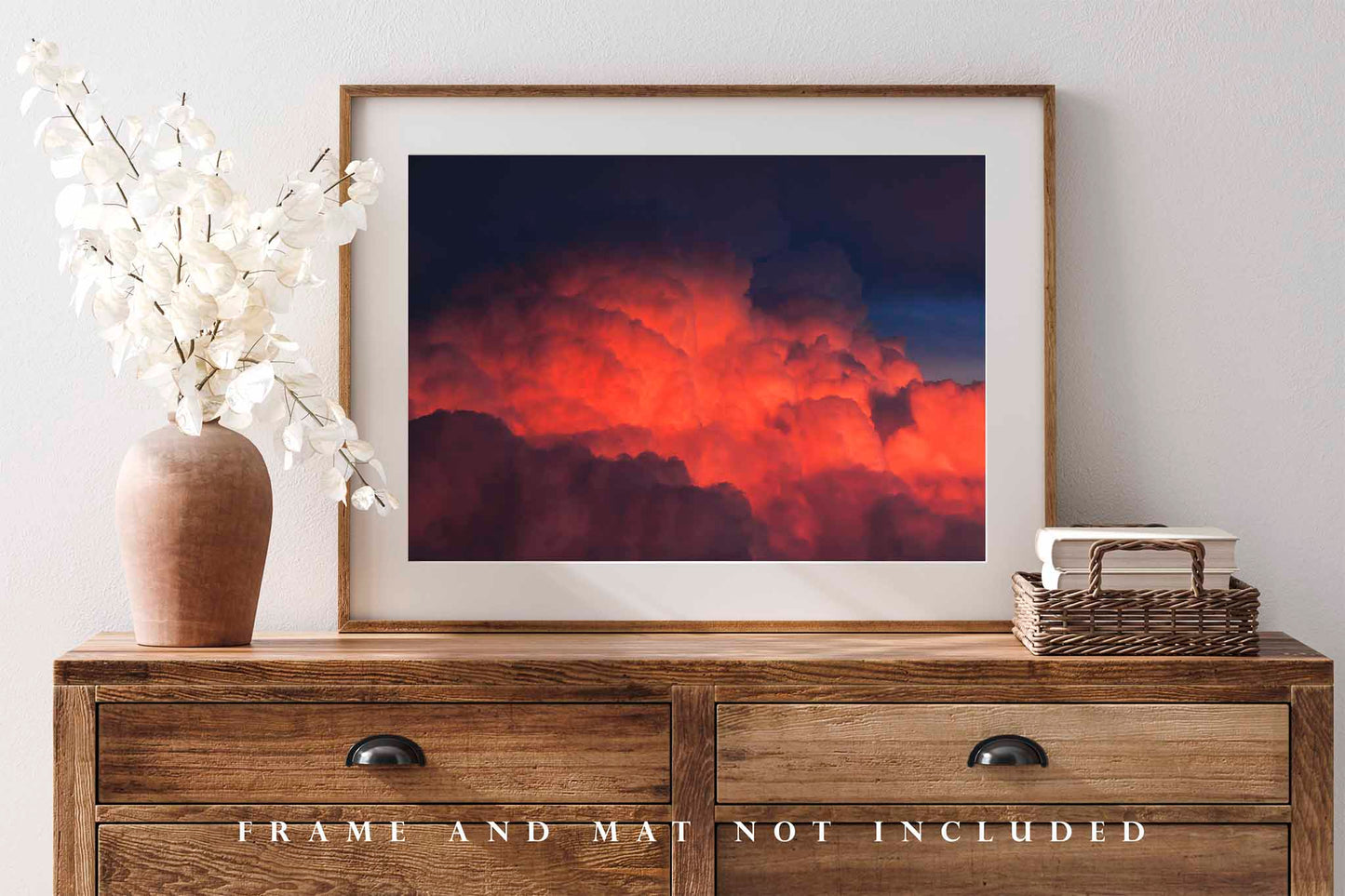 Storm Cloud Photography Print | Cumulonimbus Picture | Stormy Sky Wall Art | Texas Photo | Weather Decor | Not Framed