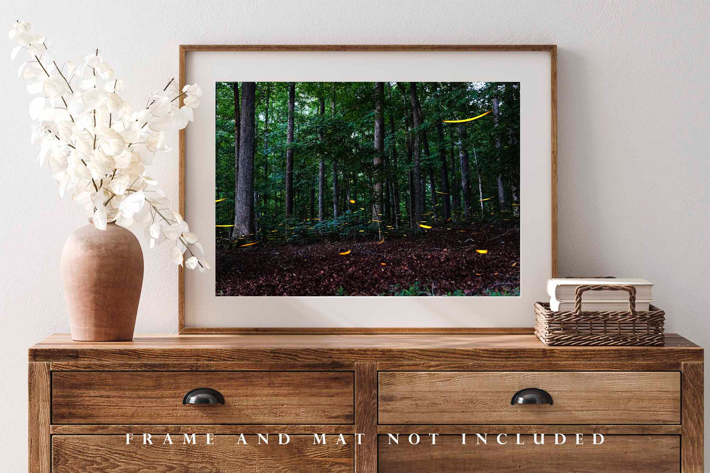 Fireflies Photography Print | Lightning Bug Picture | Woodland Forest Wall Art | Tennessee Photo | Nature Decor | Not Framed