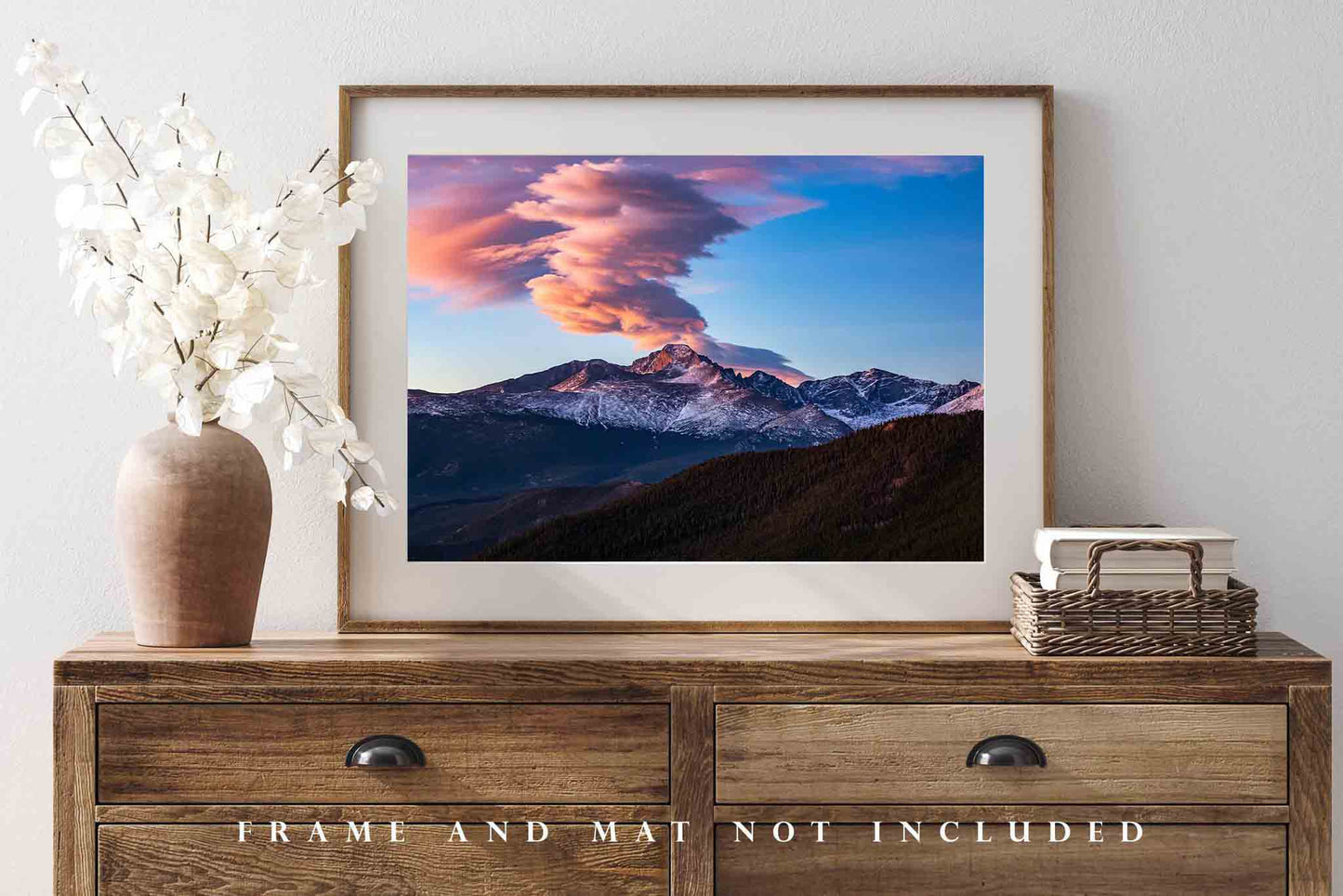 Longs Peak Photography Print | Rocky Mountains Picture | Western Wall Art | Colorado Landscape Photo | Nature Decor | Not Framed