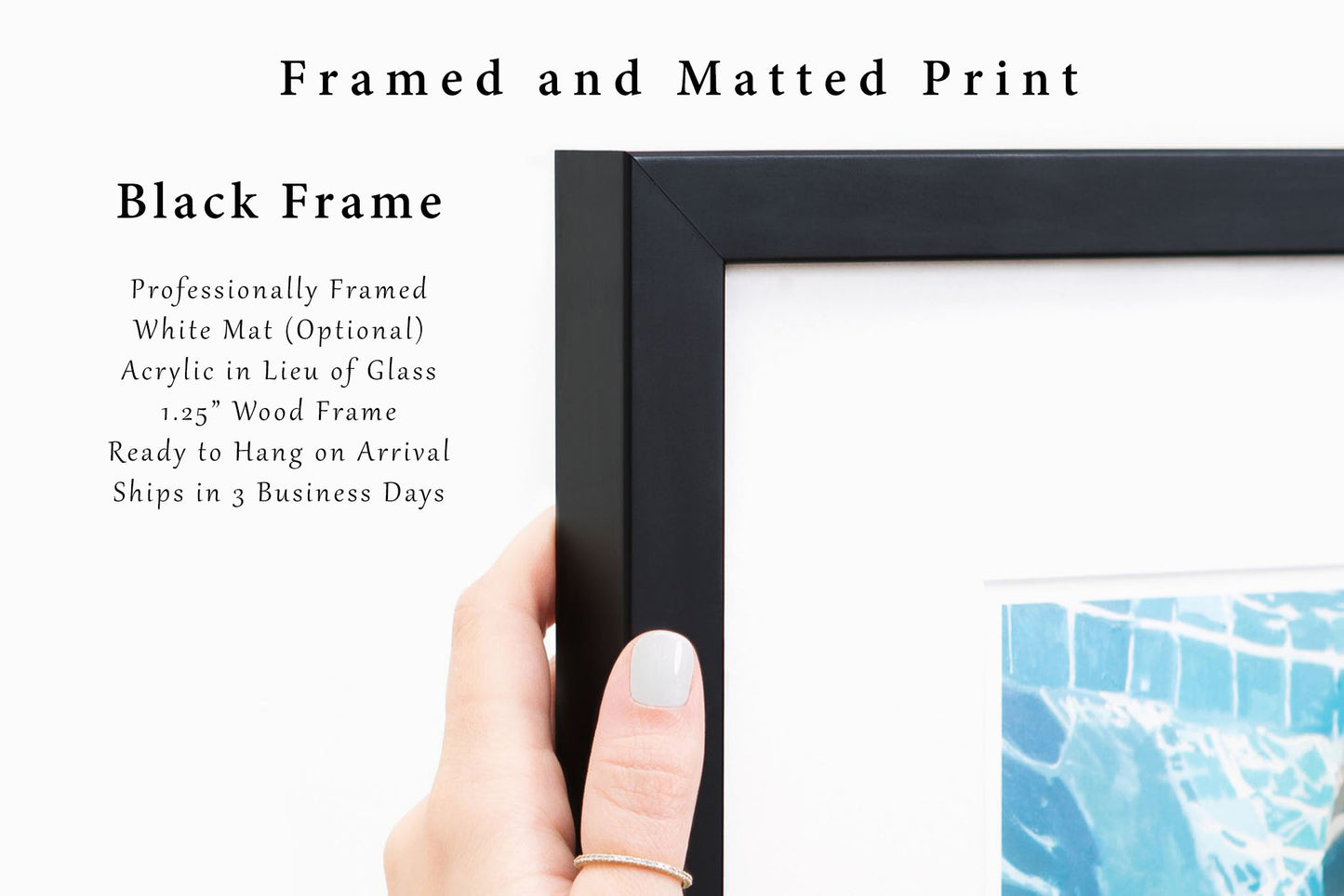 Framed Print - Frame and Mat Any Photo In My Shop