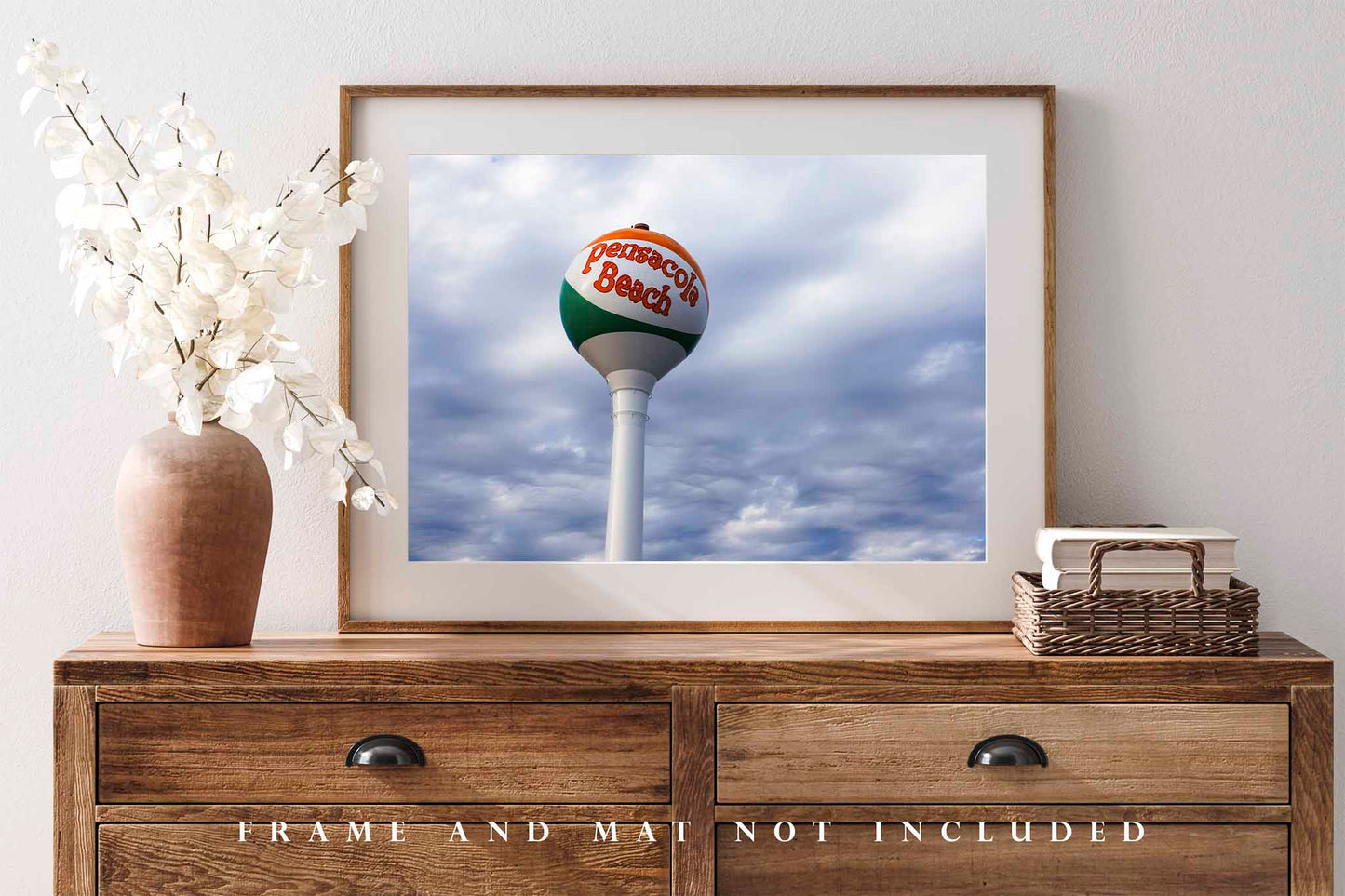 Pensacola Beach Water Tower Photography Print | Gulf Coast Picture | Travel Wall Art | Florida Photo | Coastal Decor | Not Framed