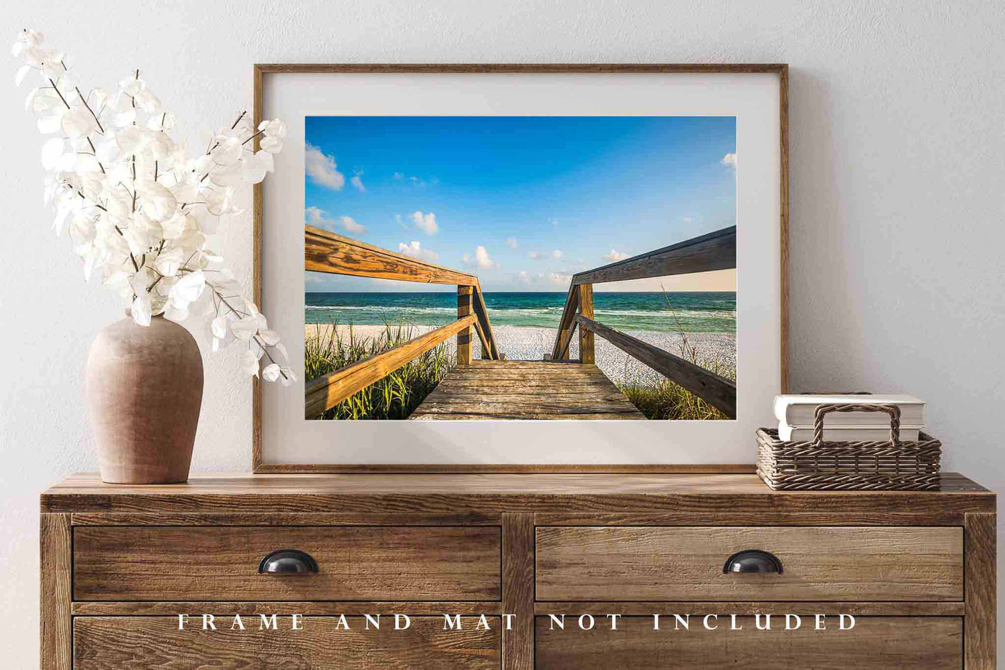 Boardwalk Photography Print | Coastal Picture | Gulf Coast Wall Art | Florida Photo | Beach Decor | Not Framed