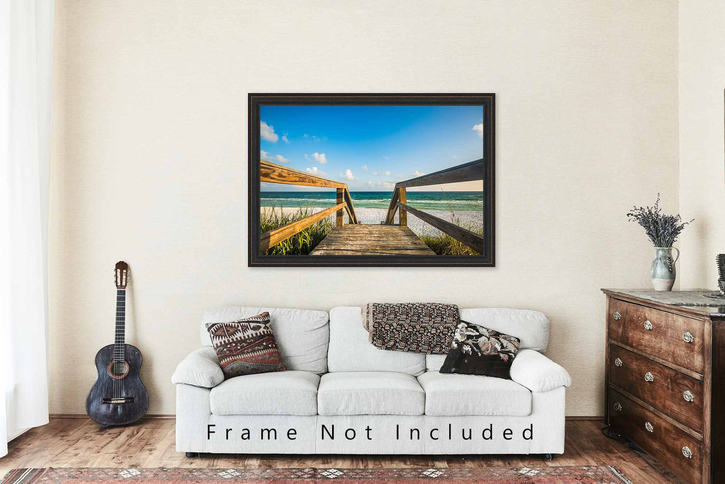 Boardwalk Photography Print | Coastal Picture | Gulf Coast Wall Art | Florida Photo | Beach Decor | Not Framed