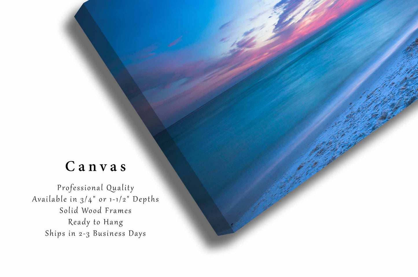 Gulf Coast Canvas | Destin Gallery Wrap | Florida Photography | Coastal Sunset Wall Art | Beach House Decor | Ready to Hang