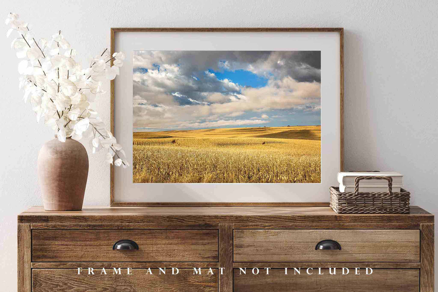 Corn Field Photography Print | Midwestern Picture | Farm Wall Art | Iowa Photo | Farmhouse Decor | Not Framed