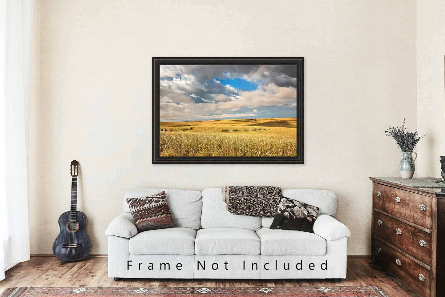 Corn Field Photography Print | Midwestern Picture | Farm Wall Art | Iowa Photo | Farmhouse Decor | Not Framed