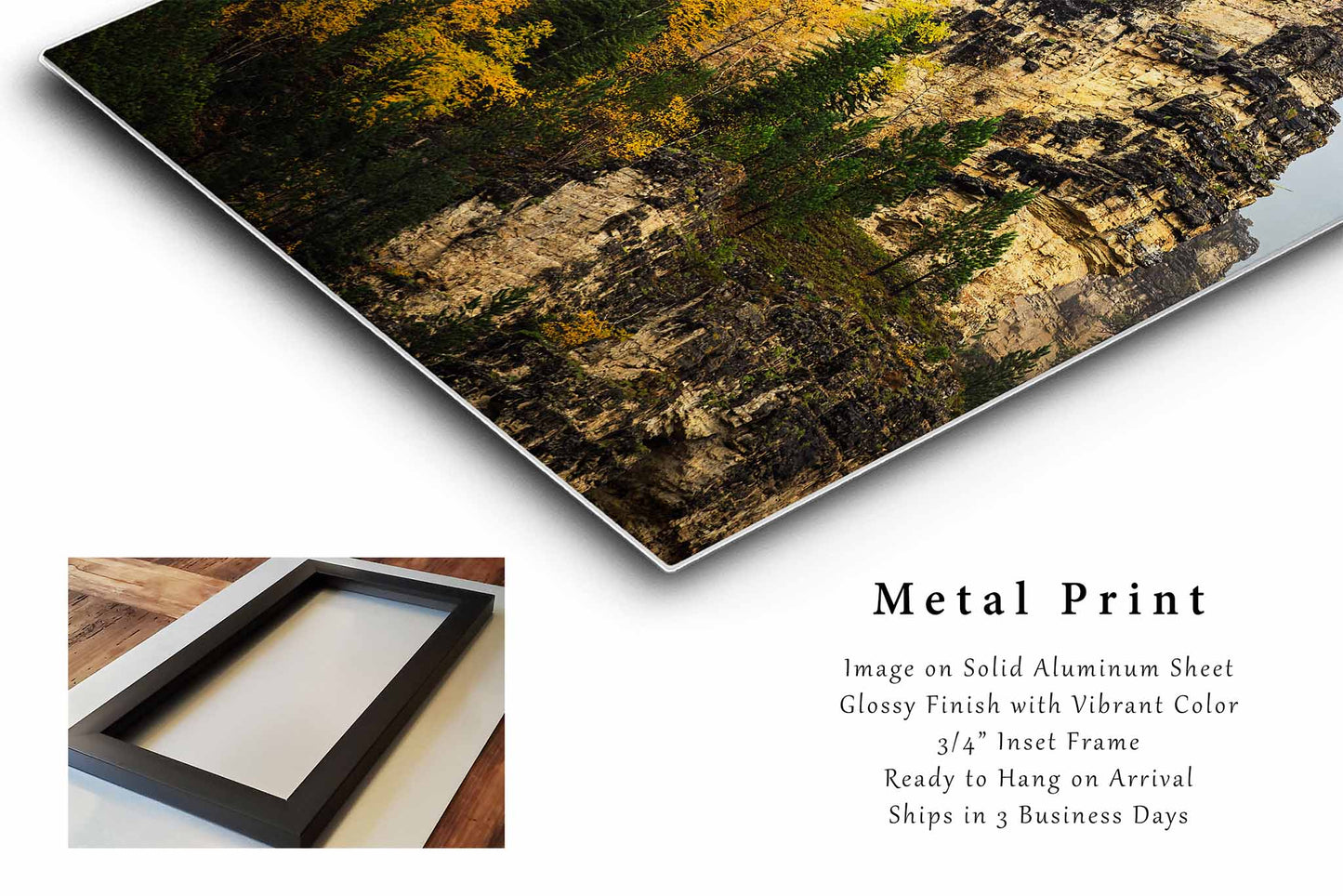 Spearfish Canyon Metal Print | Vertical Black Hills Photography | Western Landscape Wall Art | South Dakota Photo | Nature Decor | Ready to Hang