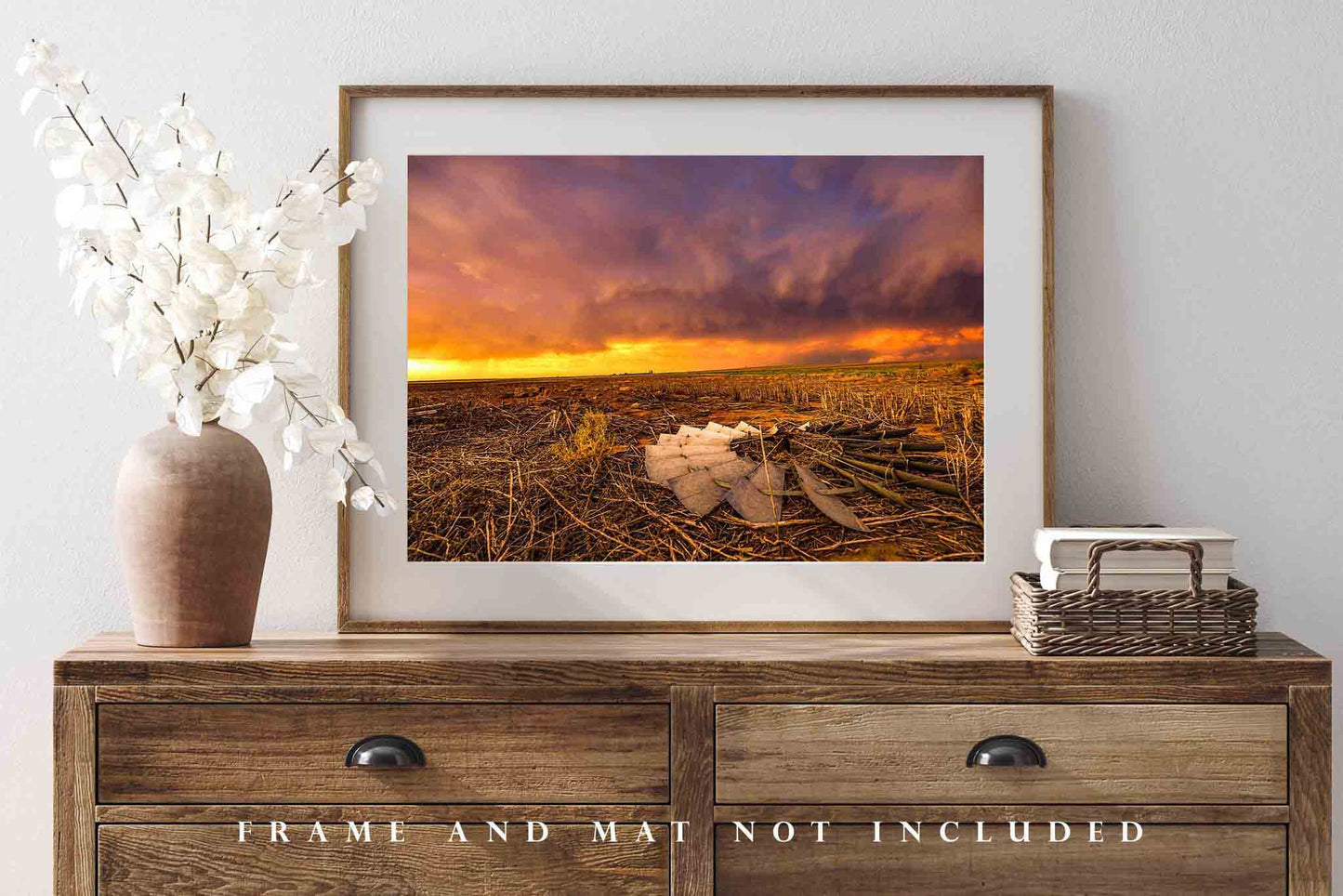 Windmill Photography Print | Country Picture | Farm Wall Art | Kansas Photo | Farmhouse Decor | Not Framed