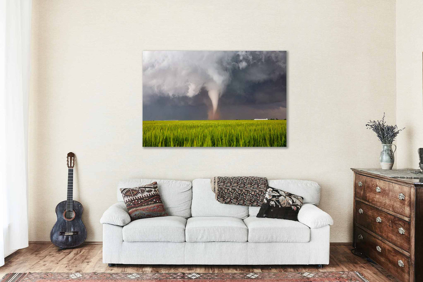 Tornado Metal Print | Storm Photography | Weather Wall Art | Texas Photo | Nature Decor | Ready to Hang