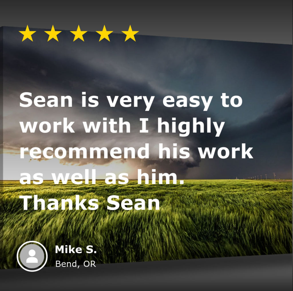 A five star review of Southern Plains Photography by Sean Ramsey.