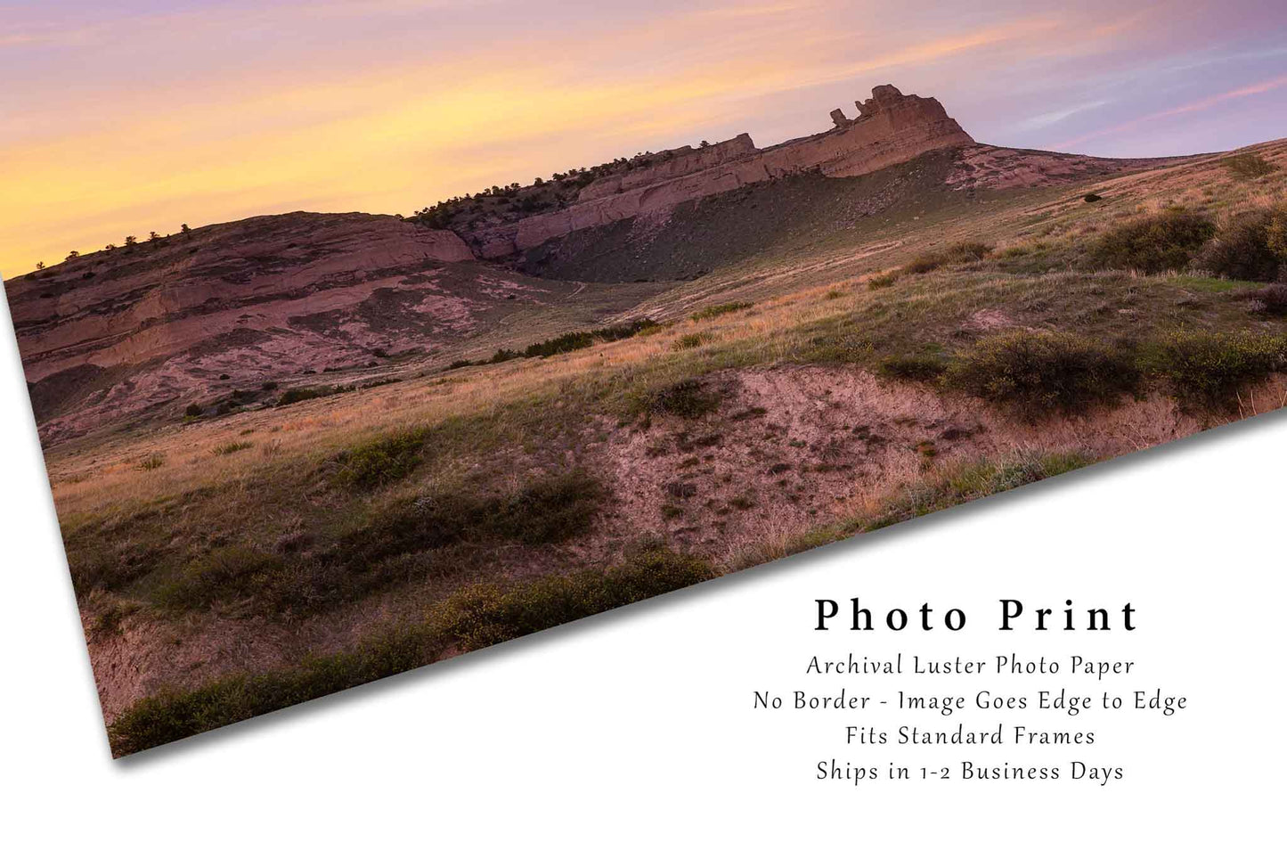 Western Photo Print | Prairie Landscape Picture | Nebraska Wall Art | Northern Plains Photography | Earthy Decor