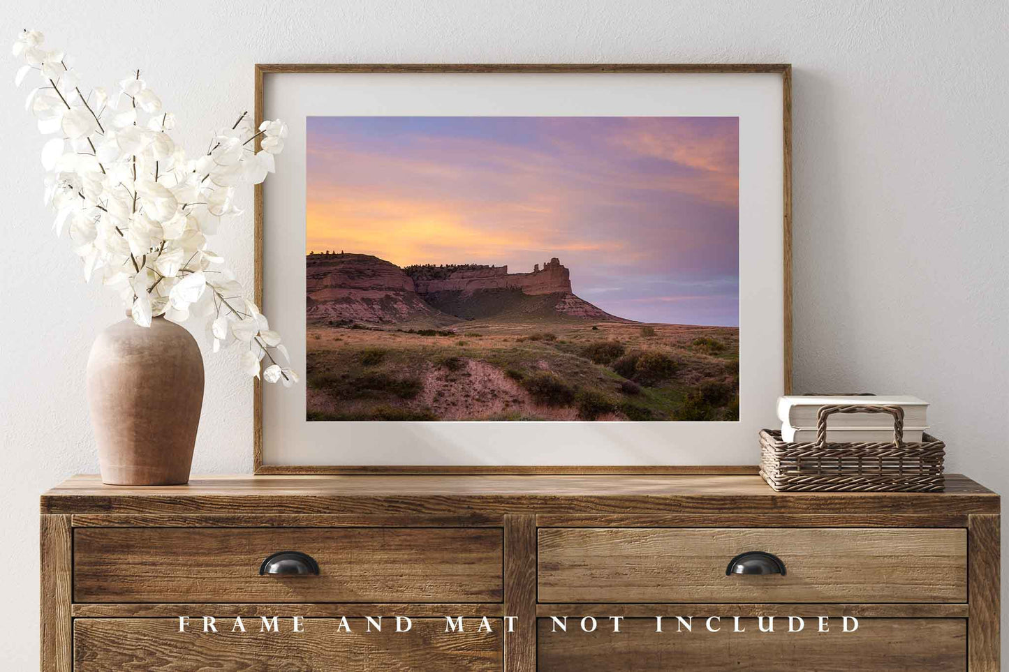 Western Photo Print | Prairie Landscape Picture | Nebraska Wall Art | Northern Plains Photography | Earthy Decor
