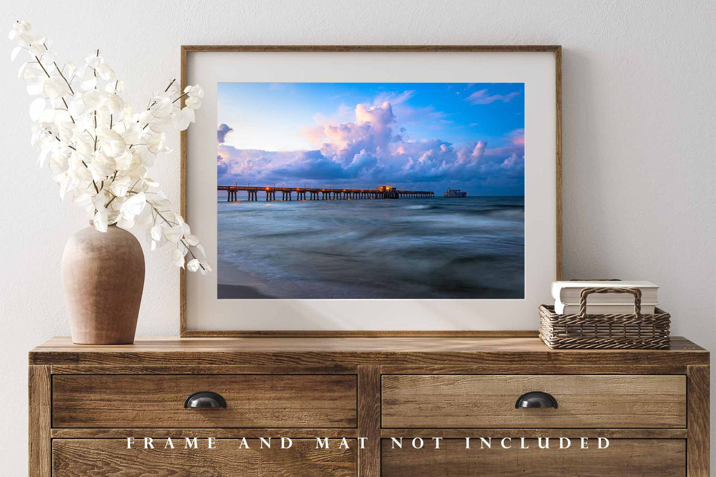 Coastal Photo Photo Print | Gulf State Park Pier Picture | Alabama Wall Art | Gulf Coast Photography | Beach House Decor