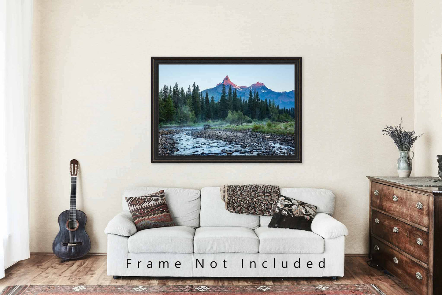 Pilot Peak Photography Print | Beartooth Mountains Picture | Rocky Mountain Wall Art | Wyoming Photo | Nature Decor | Not Framed