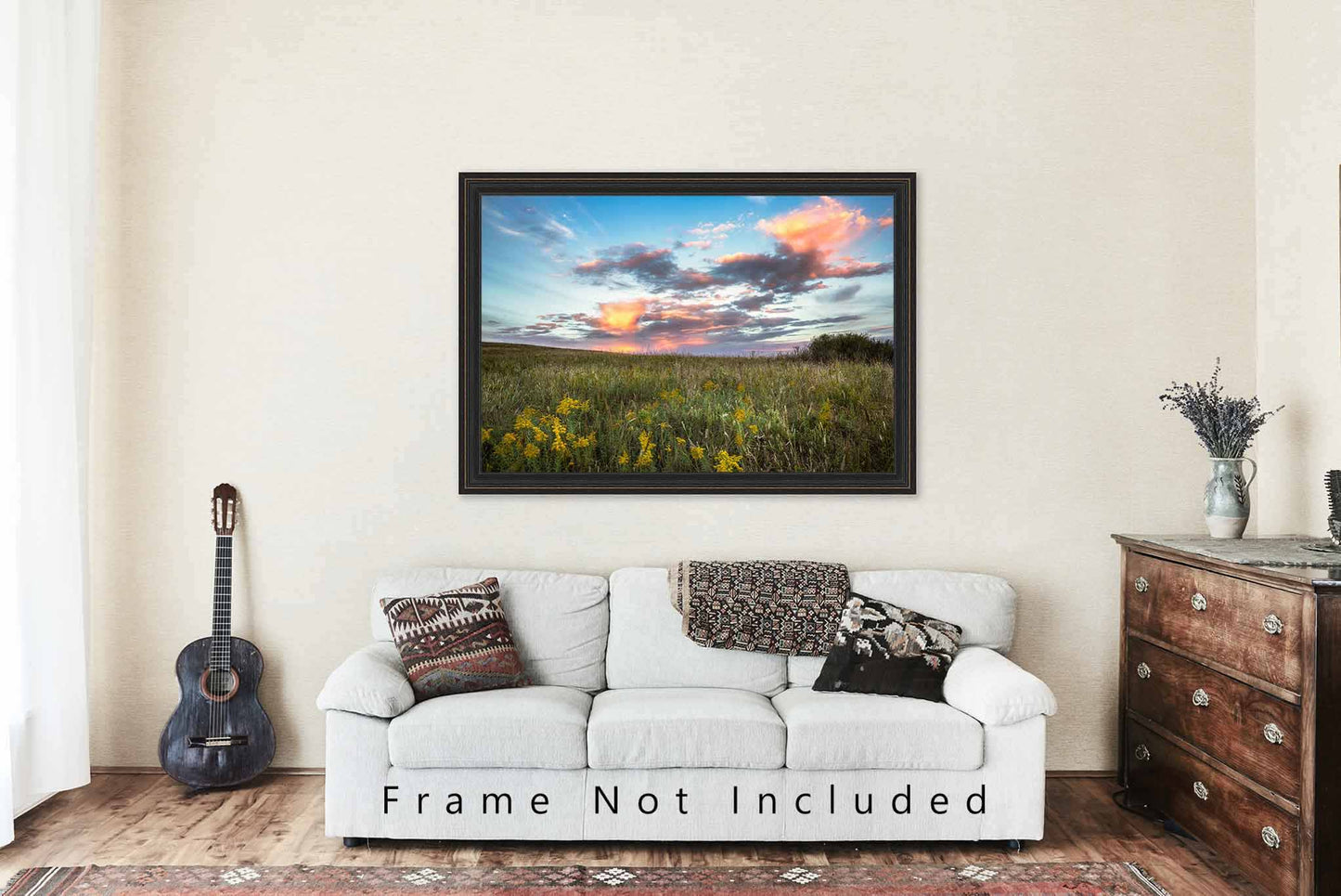 Great Plains Photography Print | Tallgrass Prairie Picture | Oklahoma Wall Art | Osage County Photo | Western Decor | Not Framed