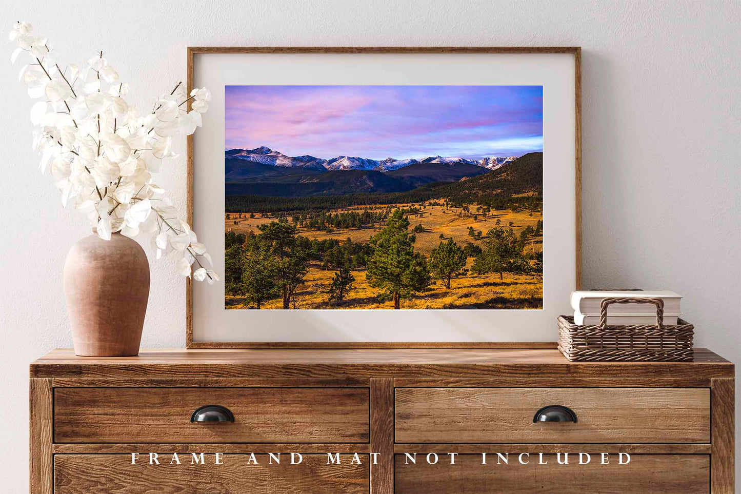 Rocky Mountains Photography Print | National Parks Picture | Estes Park Wall Art | Colorado Photo | Nature Decor | Not Framed