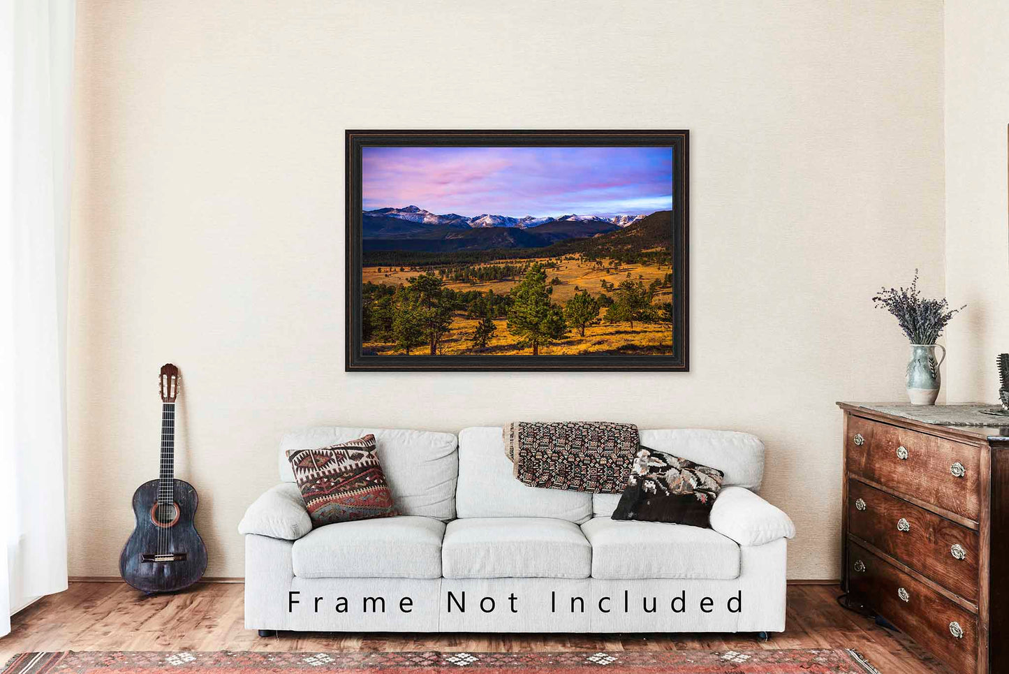 Rocky Mountains Photography Print | National Parks Picture | Estes Park Wall Art | Colorado Photo | Nature Decor | Not Framed