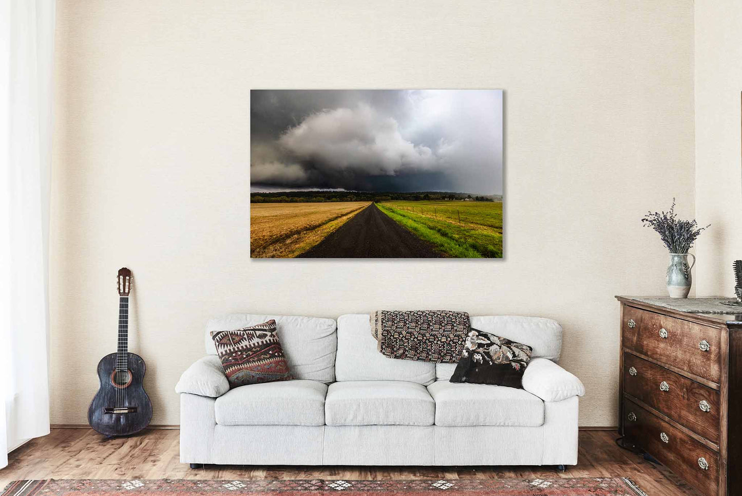 Thunderstorm Metal Print | Ouachita Mountains Photography | Storm Wall Art | Arkansas Landscape Photo | Weather Decor | Ready to Hang
