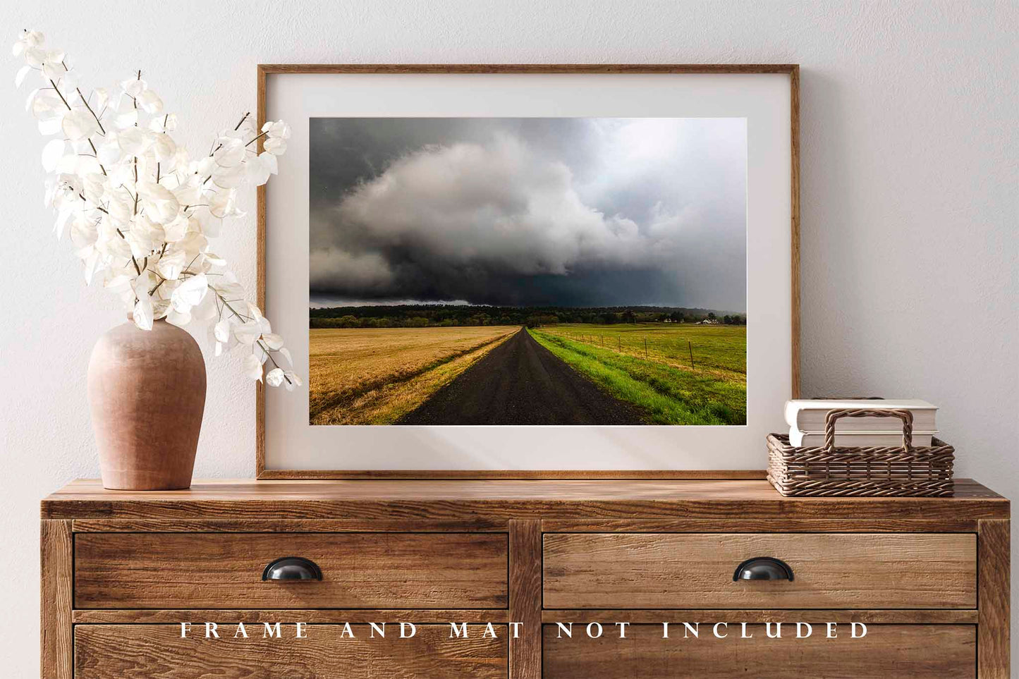Thunderstorm Photography Print | Ouachita Mountains Picture | Storm Wall Art | Arkansas Landscape Photo | Weather Decor | Not Framed