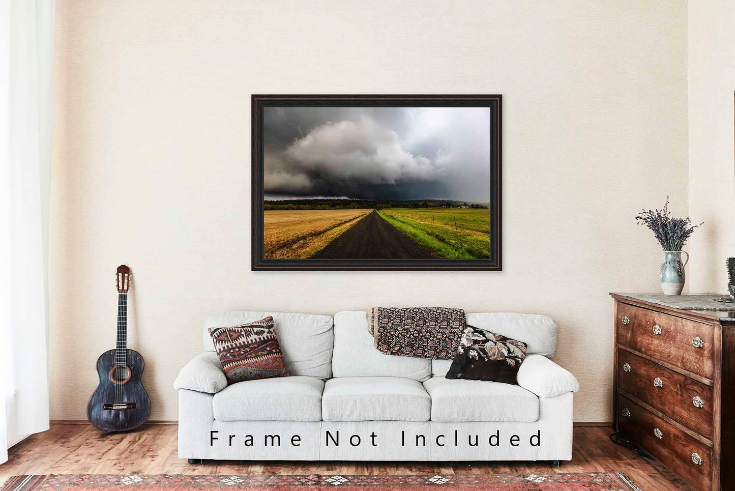Thunderstorm Photography Print | Ouachita Mountains Picture | Storm Wall Art | Arkansas Landscape Photo | Weather Decor | Not Framed