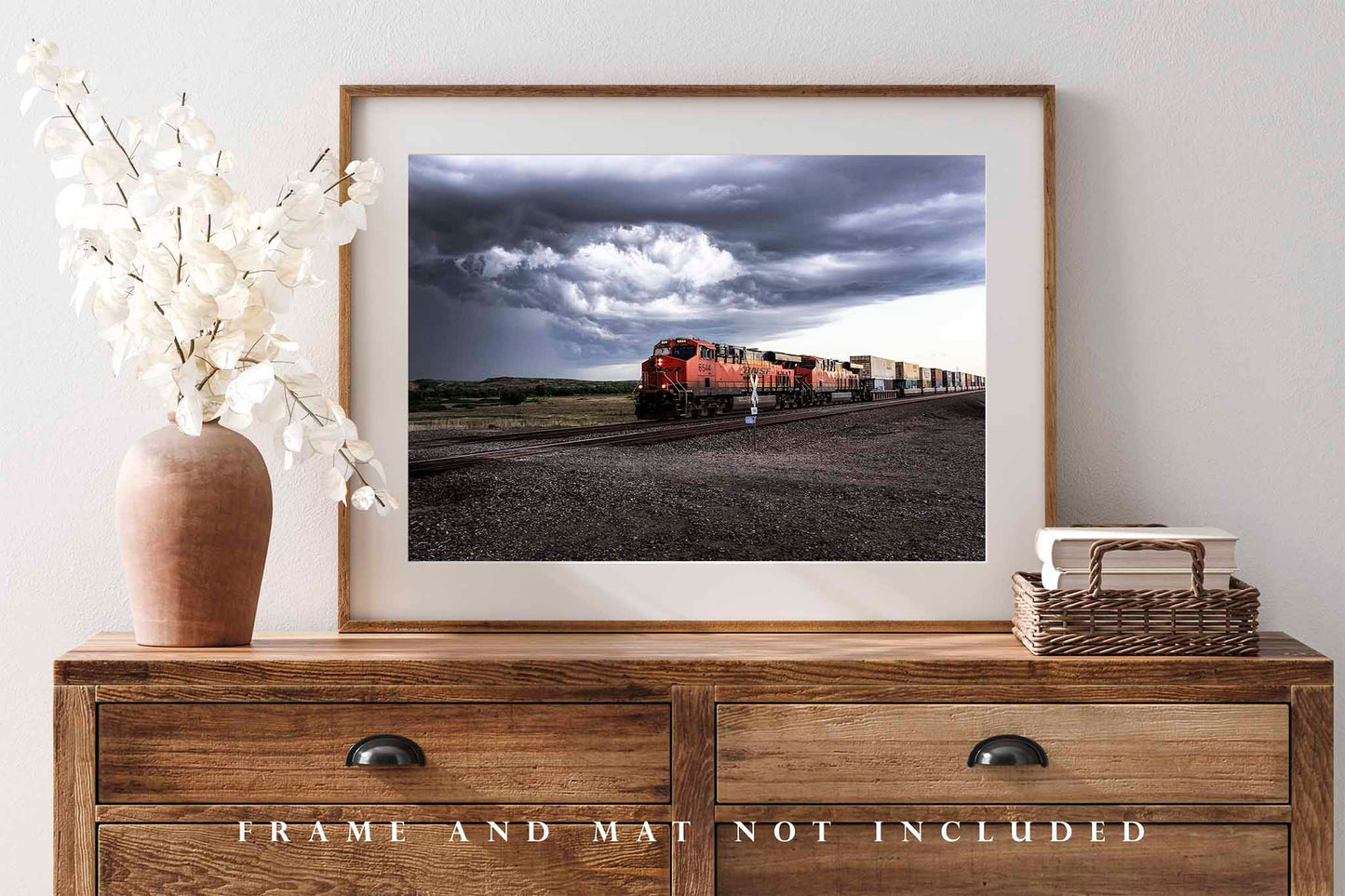 Train Photography Print | Locomotive Picture | Railfan Wall Art | Texas Photo | Railroad Decor | Not Framed