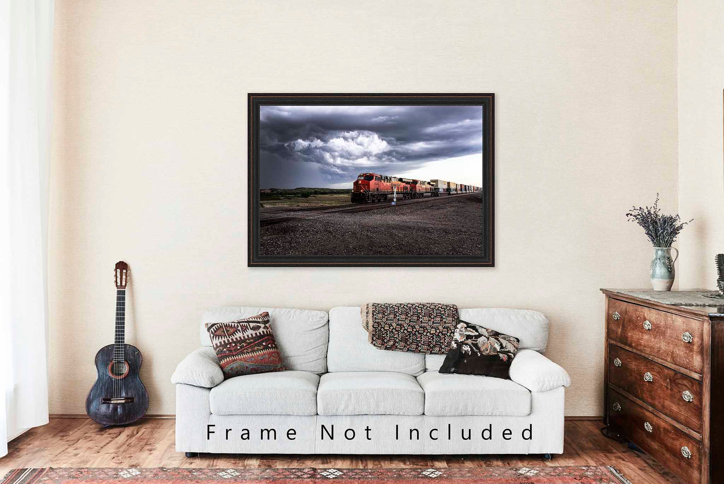 Train Photography Print | Locomotive Picture | Railfan Wall Art | Texas Photo | Railroad Decor | Not Framed
